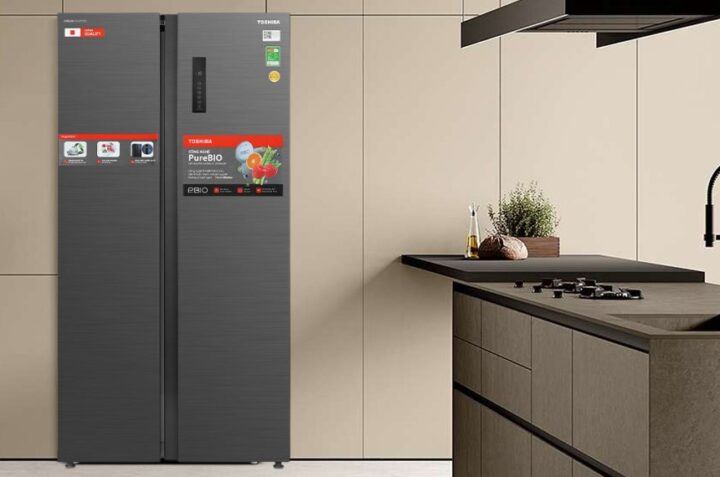 Tủ lạnh Toshiba GR-RS696WI-PMV(60)-AG: Bảo quản thực phẩm cho gia đình đông người