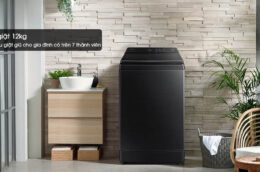 3 lý do khiến máy giặt Samsung WA12CG5745BV/SV 12kg được ưa chuộng