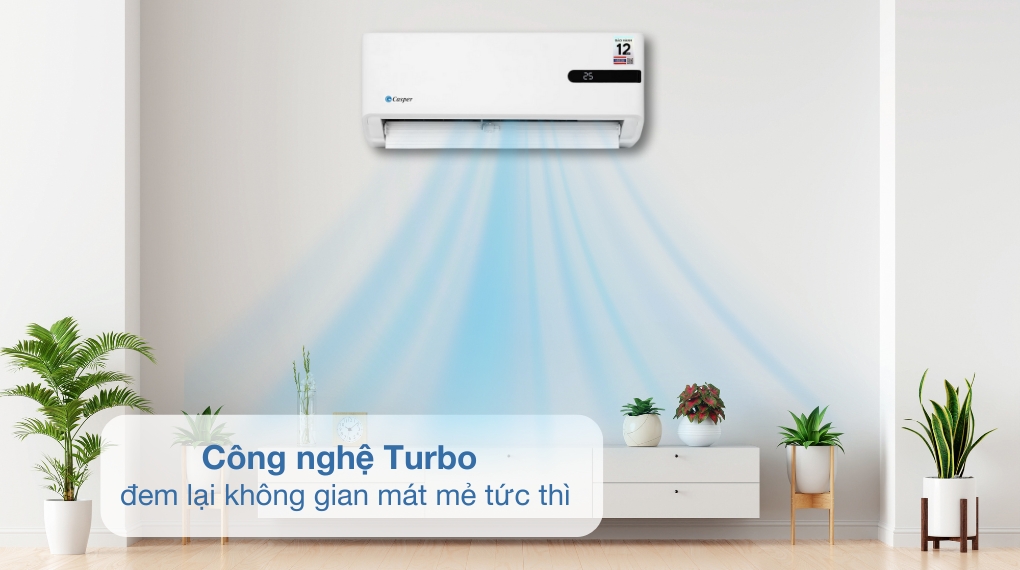 Điều hòa Casper GC-09IB36 9000BTU làm lạnh nhanh