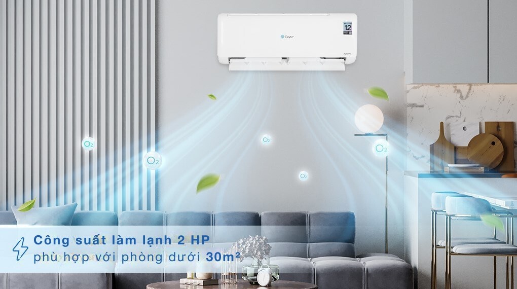 Điều Hòa Casper Inverter 18000BTU 1 Chiều TC-18IS36 làm lạnh nhanh