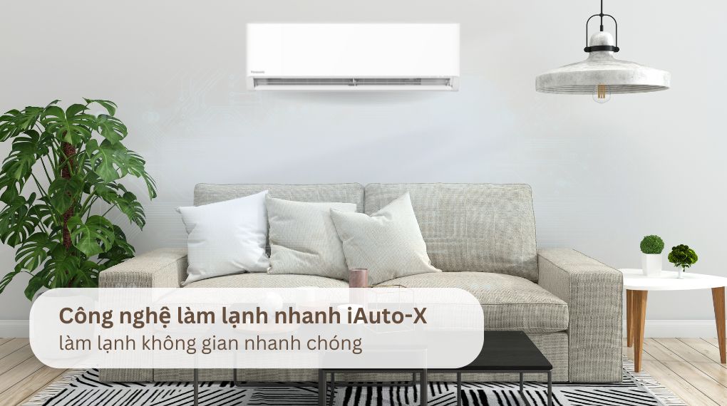 Điều hòa Panasonic CS-U12BKH-8 mang đến không gian dễ chịu, mát lạnh 