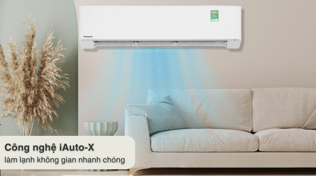 Điều hòa Panasonic CS-XU18BKH-8 18000BTU thích hợp cho phòng có diện tích rộng lớn