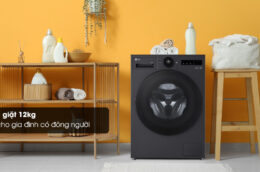 Máy giặt LG FX1412S3KAV 12kg: Giải pháp giặt giũ cho gia đình đông người
