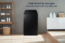 Máy giặt Samsung 12kg WA12CG5886BV/SV: Đáp ứng nhu cầu giặt giũ lượng lớn áo quần