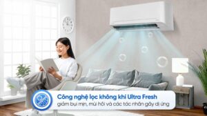 Điều Hòa Toshiba 9000BTU 1 Chiều Inverter RAS-H10S5KCV2G-V