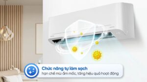Điều Hòa Toshiba 9000BTU 1 Chiều Inverter RAS-H10S5KCV2G-V