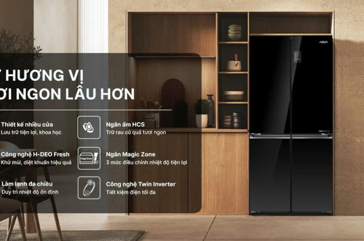 Tủ lạnh Aqua AQR-M536XA(GB) có ưu, nhược điểm gì?