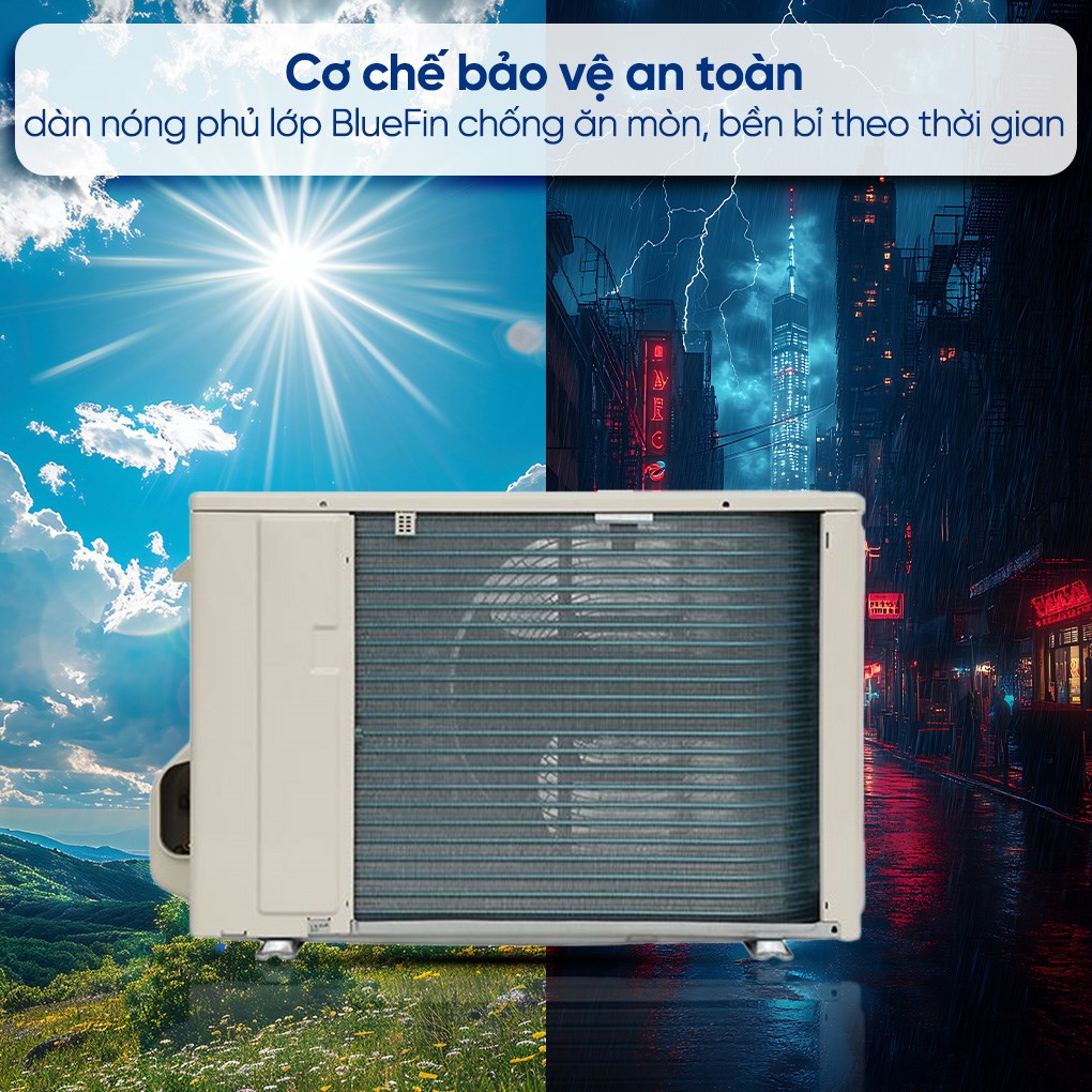 Điều hòa Panasonic 12000BTU CS-XZ12BKH-8 độ bền cao, yên tâm sử dụng