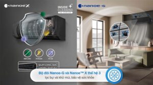 Điều Hòa Panasonic 12000BTU Inverter 1 Chiều CS-AU12BKH-8