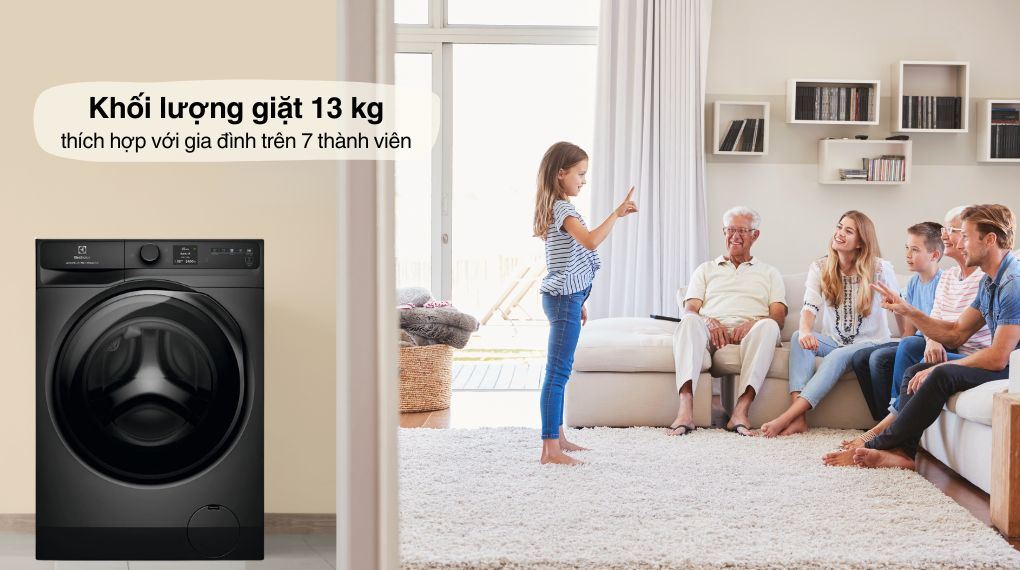 Ưu điểm nổi bật của máy giặt Electrolux 13kg EWF1342R9SC 