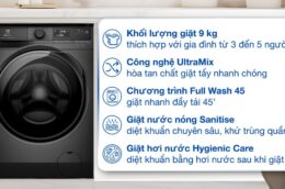 Máy giặt Electrolux Inverter EWF9023P5SC: Ưu, nhược điểm đáng cân nhắc