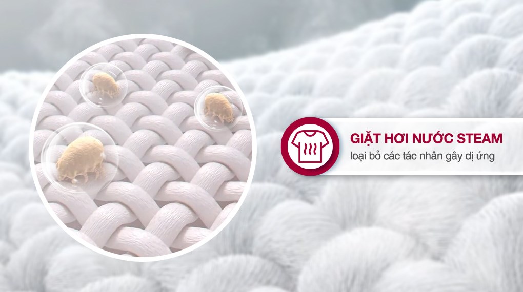 Máy giặt LG FB1209S6W1 9kg giặt sạch hiệu quả, bảo vệ áo quần