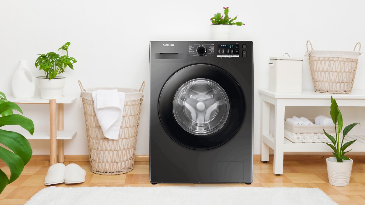 máy giặt Samsung WW95TA046AX/SV Inverter thiết kế đẹp mắt