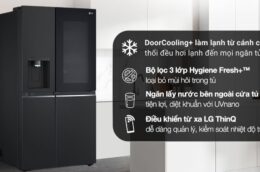 Tủ lạnh LG 635 Lít GR-X257BL - Giải pháp bảo quản thực phẩm tối ưu cho gia đình đông người