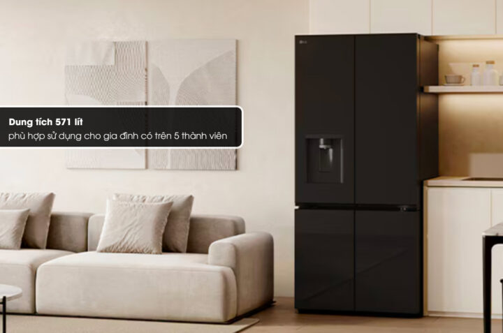 Tủ lạnh LG F58BGD Inverter – Công nghệ hiện đại, tiết kiệm điện vượt trội