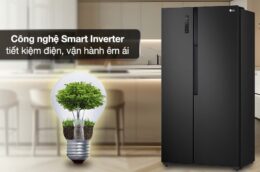 Tủ lạnh LG Inverter GR-B256BL - Giải pháp lưu trữ thực phẩm hiện đại