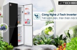 Tủ lạnh Sharp SJ-FXP480VG-BK 401 lít: Không gian lưu trữ rộng rãi, tiết kiệm điện