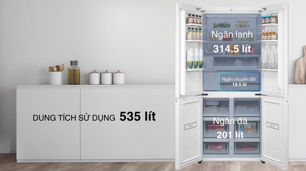 Ưu điểm của tủ lạnh Toshiba GR-RF695WI-PGV(67) Inverter