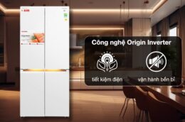 Ưu, nhược điểm của tủ lạnh Toshiba GR-RF695WI-PGV(67) Inverter