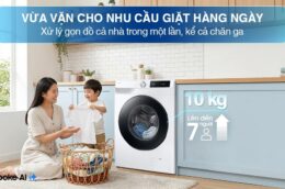 3 lý do khiến máy giặt Samsung 10kg WW10DG6U34LESV được ưa chuộng