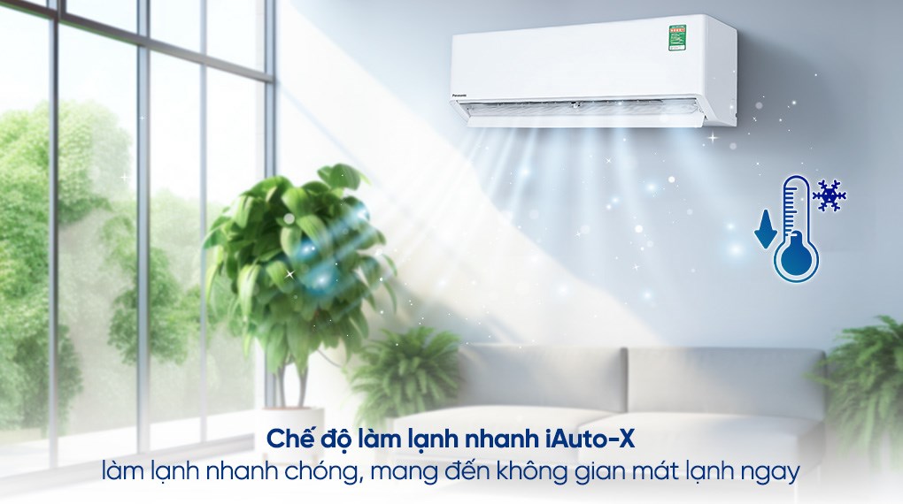 Điều hòa Panasonic CS-U24BKH-8 24000BTU làm mát hiệu quả cho không gian rộng lớn
