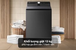 Máy giặt LG 13kg T2313DX5N - Giải pháp giặt giũ hiệu quả cho gia đình đông người