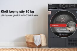Máy sấy Toshiba 10kg TD-BP110GHV(MG): Lựa chọn thích hợp cho gia đình đông người