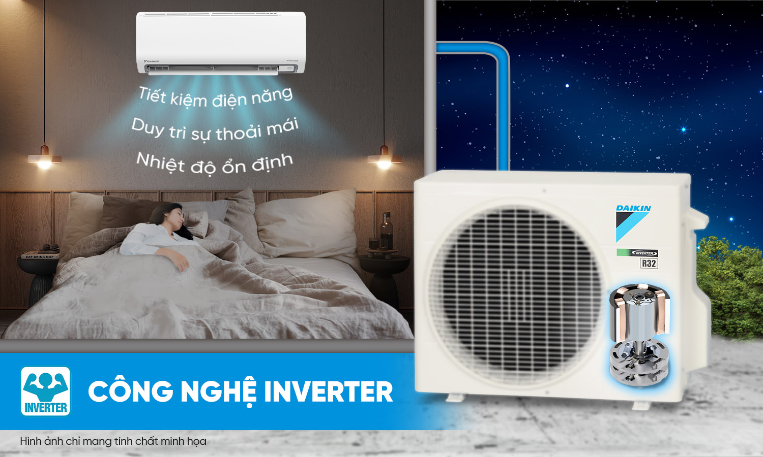 Điều Hòa Daikin Inverter 1 Chiều 9000BTU FTHB25ZVMV