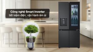 Tủ Lạnh LG Inverter 4 Cánh 576 Lít LFD58BLMAI
