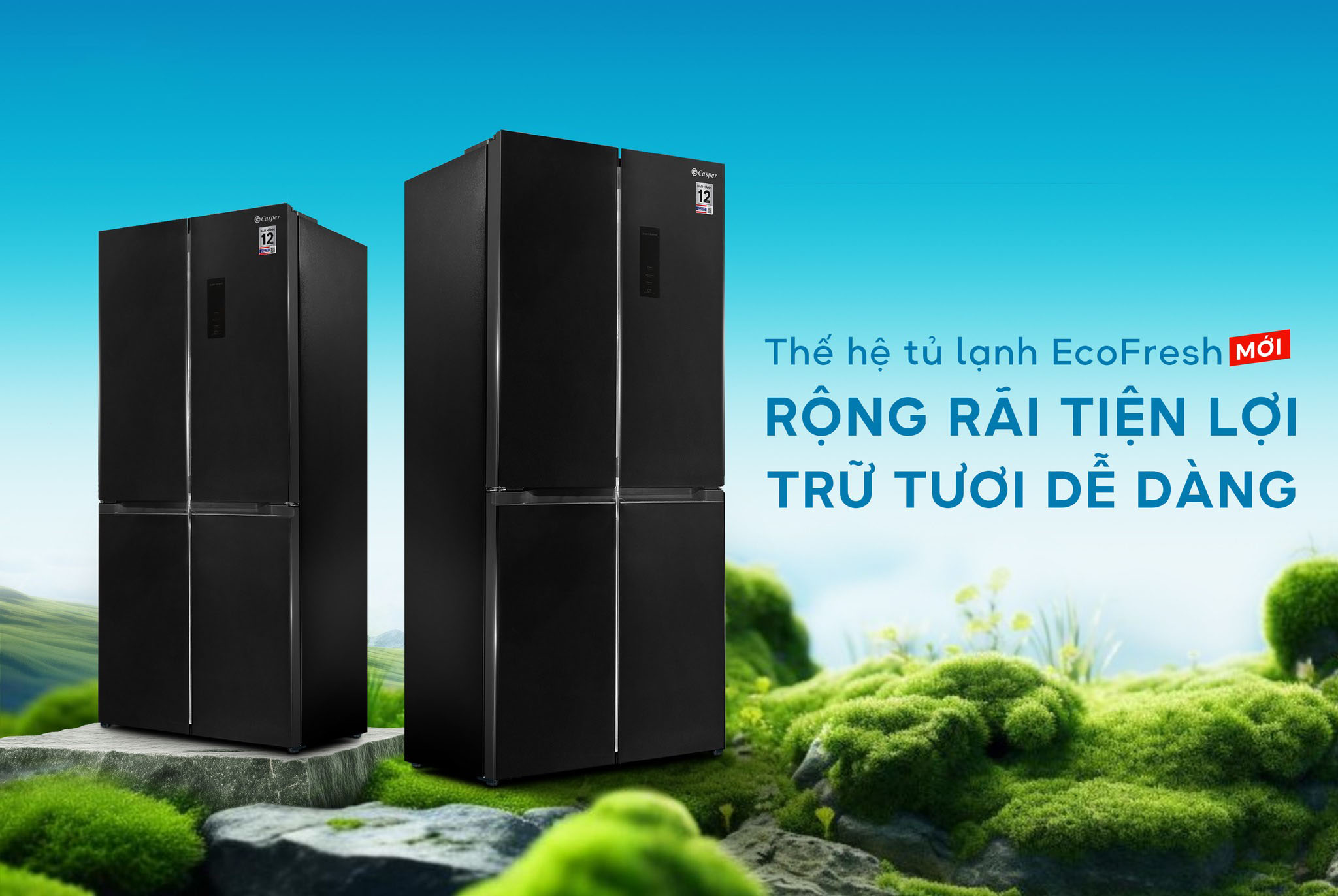 Ưu điểm của tủ lạnh Casper RM-E432PBS 432 lít