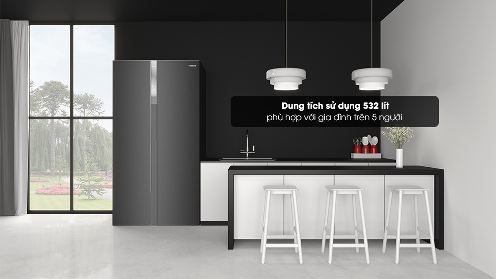 Ưu điểm của tủ lạnh Hitachi HRSN9563DDXVN 532 Lít