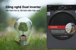 3 lý do nên lựa chọn máy sấy Toshiba TD-T25BS110HWV(MG) Inverter cho gia đình