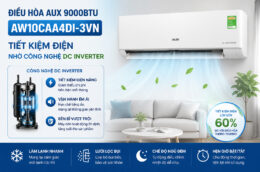 Điều hòa AUX 9000BTU AW10CAA4DI-3VN có những ưu điểm và hạn chế gì?