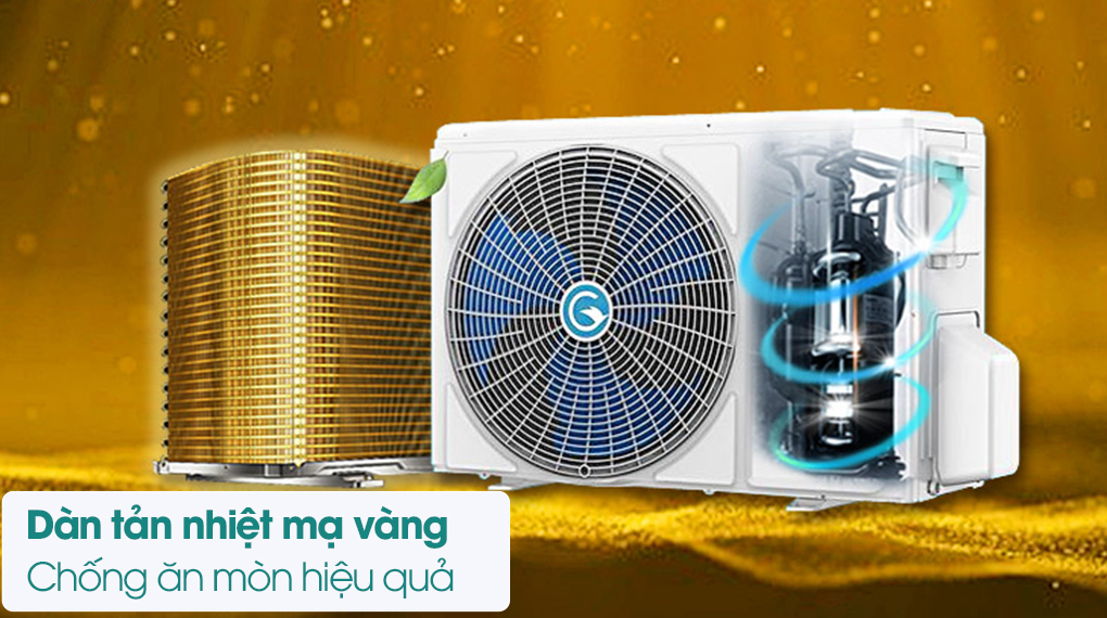 Điều hòa Casper QC-09IU36A 9000BTU độ bền cao, giúp người dùng yên tâm sử dụng