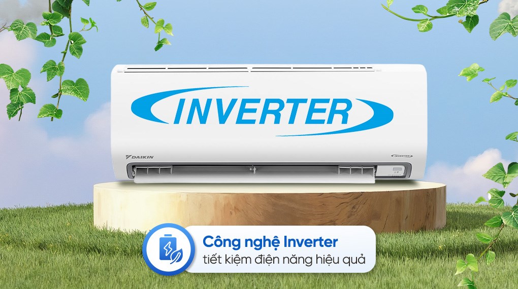 Điều hòa Daikin FTKB35ZVMV 12000BTU tiết kiệm điện vượt trội, vận hành êm ái