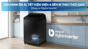 Máy Giặt Samsung Inverter 15Kg WA80F15B6BSV
