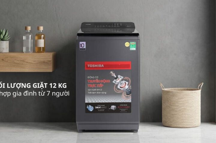 Máy giặt Toshiba AW-T26D1300TV(MG) 12kg đáng để lựa chọn không?