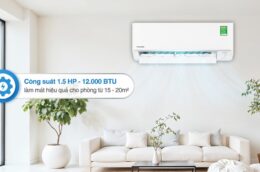 Trải nghiệm không gian mát lạnh cùng điều hòa Panasonic CS-RU12CKH-8D 12000BTU