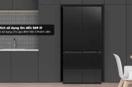 Tủ lạnh Hitachi R-WB640PGV1(GCK) 569 lít: Không gian lưu trữ rộng rãi cho gia đình đông người