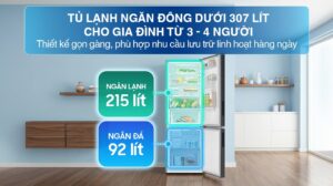 Tủ Lạnh Samsung Inverter RB30N4190B1/SV 2 Cánh 307 Lít