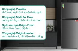 Vì sao tủ lạnh Toshiba GR-RT416WE-PMV(58)-MM Inverter được nhiều gia đình lựa chọn?