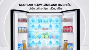 Tủ Lạnh Sharp Multi Door Inverter 421 Lít SJ-FXP510VG-BK