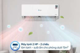 Điều hòa Casper QH-18IU36A 18000BTU làm lạnh nhanh, tiết kiệm điện vượt trội