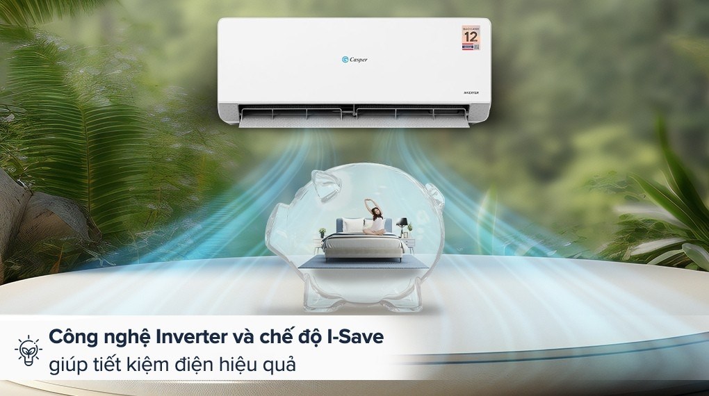 Ưu điểm của điều hòa Casper QC-09IU36A 9000BTU