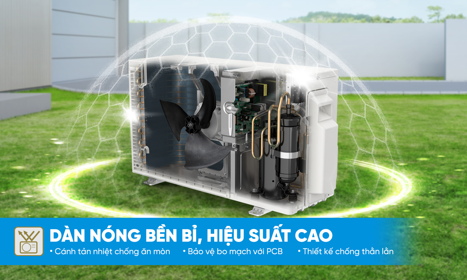 Điều hòa Daikin FTKF35ZVMV 12000BTU độ bền cao, giúp người dùng yên tâm sử dụng