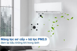 Điều hòa LG IFC12M1 12000BTU: Làm mát hiệu quả, lọc không khí sạch cho cả gia đình