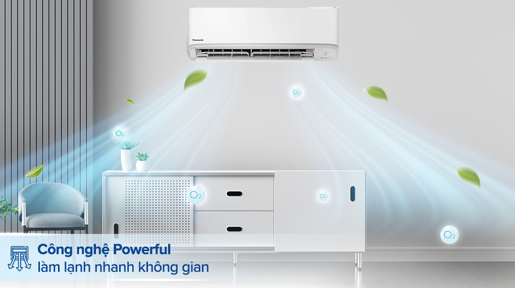 Điều hòa Panasonic CS-N9AKH-8 9000BTU làm mát nhanh chóng, dễ chịu