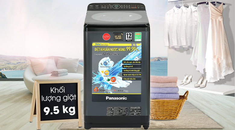Máy giặt Panasonic NA-FD95V1BRV 9.5kg giá thành phải chăng, tiết kiệm chi phí 