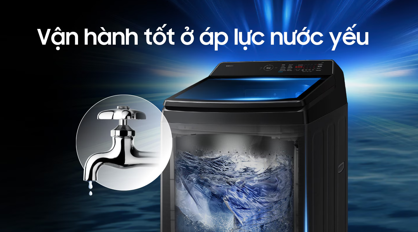Ưu điểm của máy giặt Samsung WA40F95E1CSV Inverter