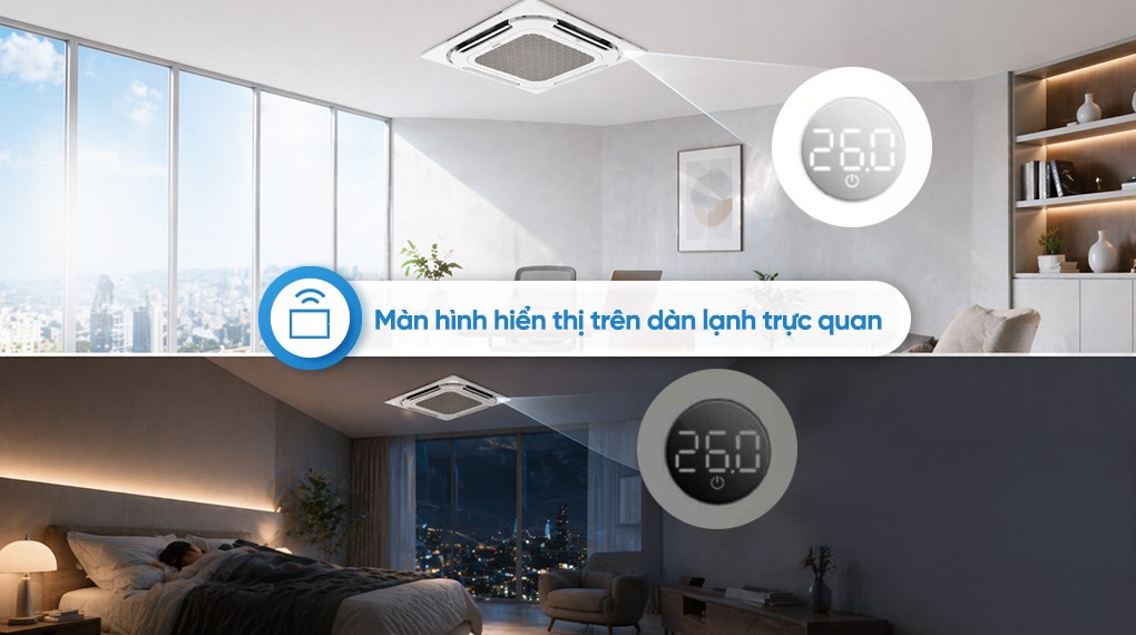 Điều Hòa Âm Trần Casper 1 Chiều Inverter 18000BTU CC-18IS36